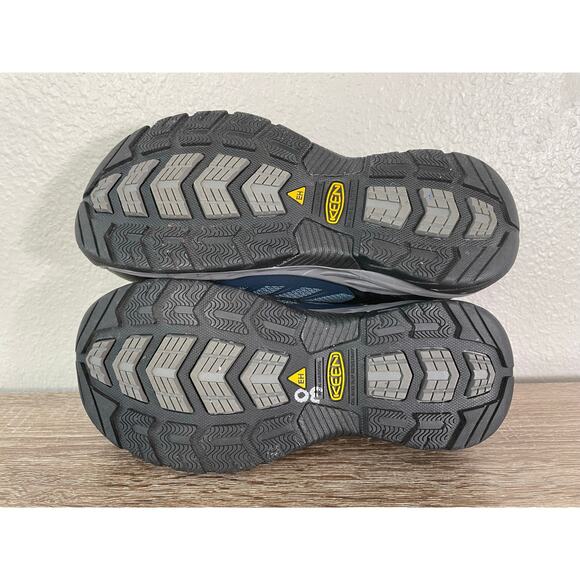 Keen Utility Flint II Steel Toe Work Shoes Women's 7 Blue EH Slip Resistant - Picture 12 of 14